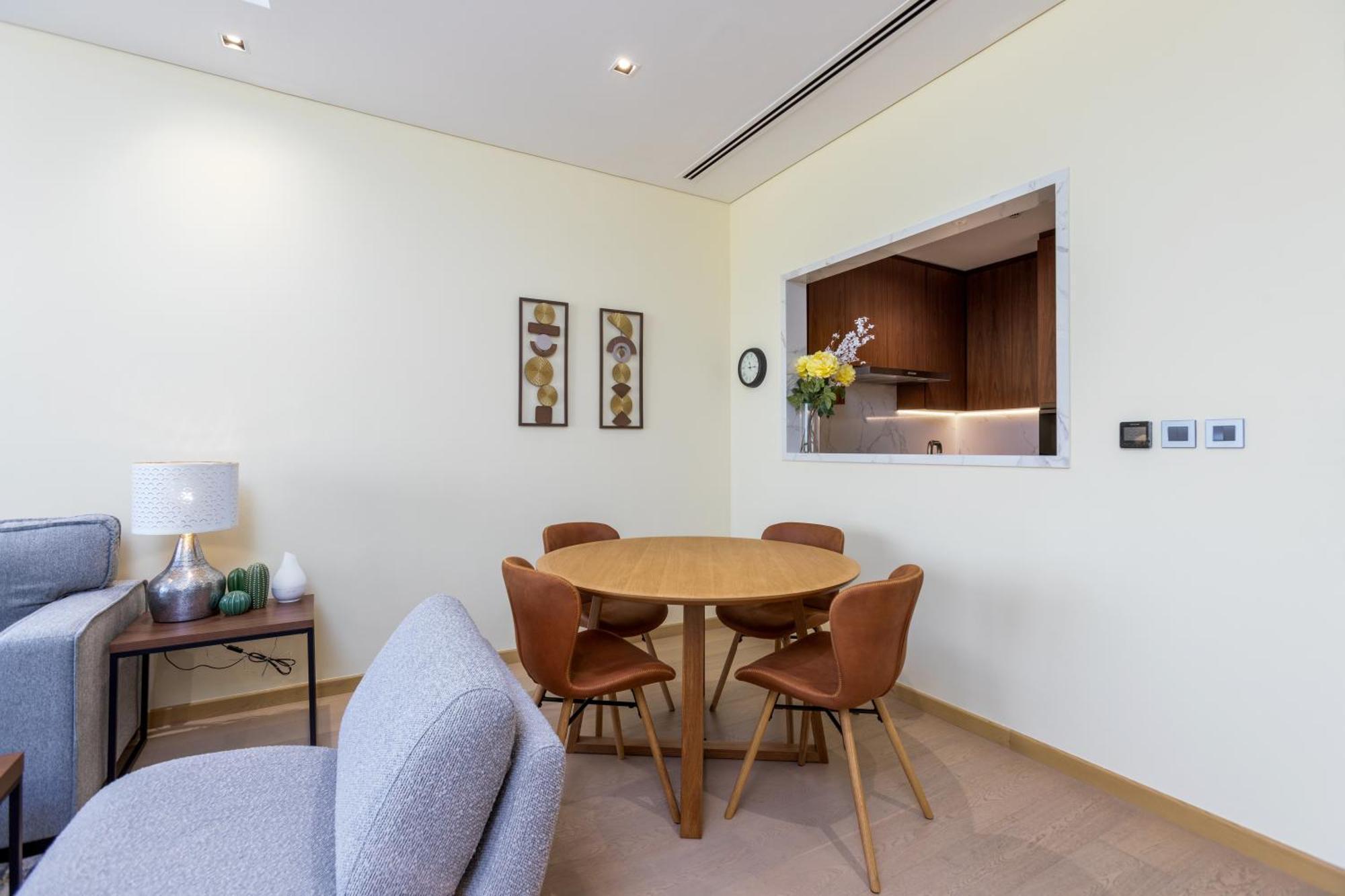 Modern 1Br Apartment, High Floor, Near Dubai Mall Exterior photo